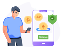 پیش‌نمایش فایل crypto-transfer-5558062 از پک بلاکچین