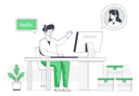 پیش‌نمایش فایل customer-support-5558007 از پک خرید