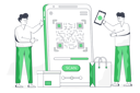 پیش‌نمایش فایل qr-scan-5557996 از پک خرید