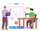 پیش‌نمایش فایل audio-recording-5597087 از پک پادکست
