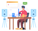 پیش‌نمایش فایل sound-production-5597089 از پک پادکست