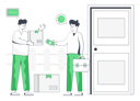 پیش‌نمایش فایل cash-on-delivery-5641513 از پک تصویرسازی تحویل کالا