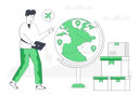 پیش‌نمایش فایل international-delivery-5641532 از پک تصویرسازی تحویل کالا
