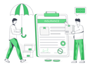پیش‌نمایش فایل logistics-insurance-5641521 از پک تصویرسازی تحویل کالا