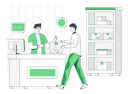 پیش‌نمایش فایل logistics-office-5641503 از پک تصویرسازی تحویل کالا