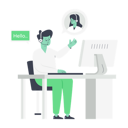 پیش‌نمایش فایل customer-support-5714236 از پک شخصیت