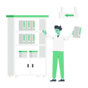 پیش‌نمایش فایل library-5714069 از پک شخصیت