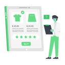 پیش‌نمایش فایل m-commerce-5714225 از پک شخصیت