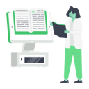 پیش‌نمایش فایل online-reading-5714071 از پک شخصیت