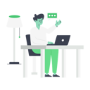 پیش‌نمایش فایل online-work-5713959 از پک شخصیت