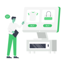 پیش‌نمایش فایل shopping-website-5714226 از پک شخصیت