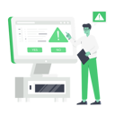 پیش‌نمایش فایل software-error-5713966 از پک شخصیت