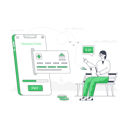 پیش‌نمایش فایل online-transaction-6853695 از پک بانکداری