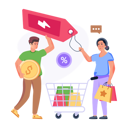 پیش‌نمایش فایل shopping-discount-6853954 از پک فروش و تبلیغات