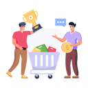 پیش‌نمایش فایل shopping-reward-6853950 از پک فروش و تبلیغات
