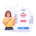 پیش‌نمایش فایل empty-cart-6853783 از پک خرید مواد غذایی