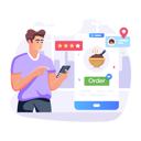 پیش‌نمایش فایل food-order-confirm-6853785 از پک خرید مواد غذایی