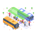 پیش‌نمایش فایل bus-passengers-6938492 از پک حمل و نقل