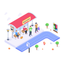 پیش‌نمایش فایل bus-stand-6938504 از پک حمل و نقل