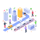 پیش‌نمایش فایل modern-city-6938487 از پک حمل و نقل