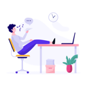 پیش‌نمایش فایل man-relaxing-at-work-7254581 از پک کار در حال انجام