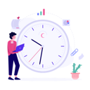 پیش‌نمایش فایل man-setting-deadline-7254562 از پک کار در حال انجام