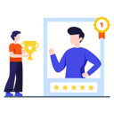 پیش‌نمایش فایل best-employee-award-with-employee-rating-2739242 از پک فعالیت‌های تجاری