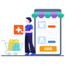 پیش‌نمایش فایل add-to-cart-2739550 از پک فعالیت‌های تجاری
