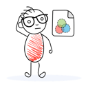 پیش‌نمایش فایل businessman-getting-confusion-in-choosing-color-2749561 از پک طراحی آزاد کسب‌وکار