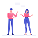 پیش‌نمایش فایل employee-discussion-2763601 از پک ارتباطات کسب‌وکار