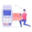 پیش‌نمایش فایل man-swiping-credit-card-2763608 از پک ارتباطات کسب‌وکار