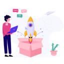 پیش‌نمایش فایل man-working-on-new-product-launch-2771634 از پک کسب و کار