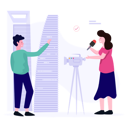 پیش‌نمایش فایل reporter-taking-interview-2771638 از پک کسب و کار