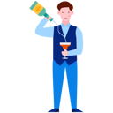 پیش‌نمایش فایل waiter-serving-wine-2771586 از پک حرفه