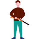 پیش‌نمایش فایل man-holding-rifle-2771542 از پک حرفه