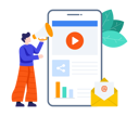 پیش‌نمایش فایل mobile-marketing-3465565 از پک کسب و کار