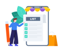 پیش‌نمایش فایل mobile-shopping-list-3465501 از پک خرید