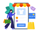 پیش‌نمایش فایل online-order-3465502 از پک خرید