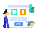 پیش‌نمایش فایل online-order-3465503 از پک خرید
