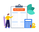 پیش‌نمایش فایل balance-sheet-3465511 از پک فروش اینترنتی و امور مالی