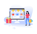 پیش‌نمایش فایل online-gift-shopping-4268102 از پک خرید آنلاین