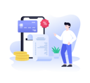 پیش‌نمایش فایل online-shopping-bill-payment-4268109 از پک خرید آنلاین