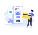 پیش‌نمایش فایل online-shopping-order-payment-4268100 از پک خرید آنلاین