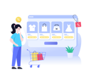 پیش‌نمایش فایل online-shopping-website-4268111 از پک خرید آنلاین