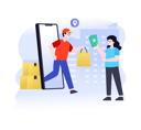 پیش‌نمایش فایل shopping-order-delivery-4268108 از پک خرید آنلاین