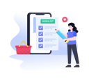 پیش‌نمایش فایل shopping-wishlist-4268128 از پک خرید آنلاین