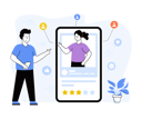 پیش‌نمایش فایل customer-rating-4268409 از پک فعالیت تجاری