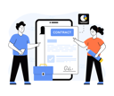 پیش‌نمایش فایل digital-contract-4268386 از پک فعالیت تجاری