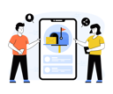 پیش‌نمایش فایل email-app-4268389 از پک فعالیت تجاری