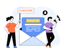 پیش‌نمایش فایل newsletter-subscription-4268410 از پک فعالیت تجاری
